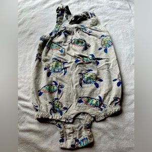 Tea Collection 18-24 month sea turtle romper